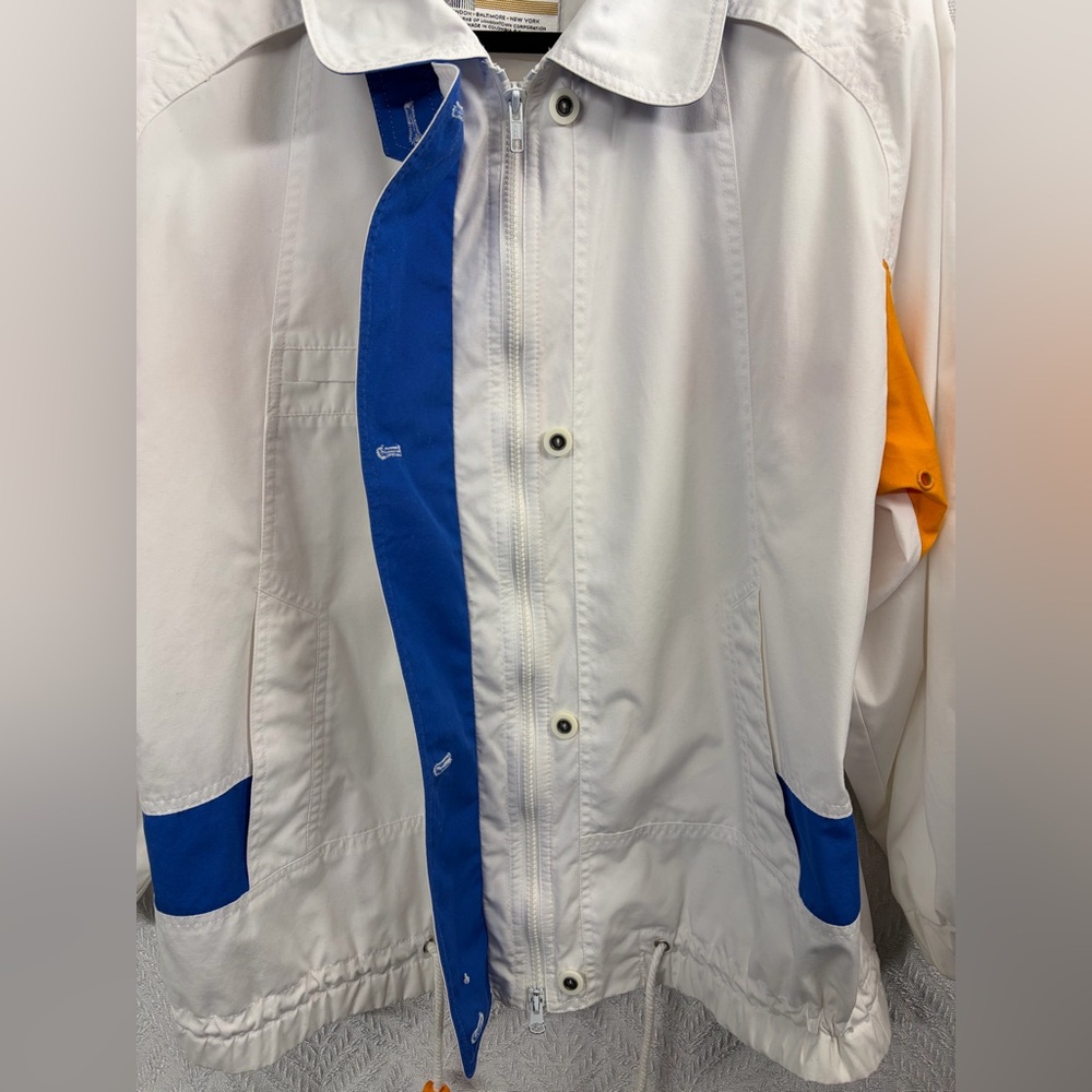 Vintage 90s London Fog Colorblock Windbreaker - Shoulder Pads - Picture 15 of 15